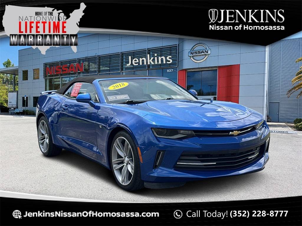 2018 Chevrolet Camaro 1LT — Convertible — 48,493 mi — Homosassa, FL