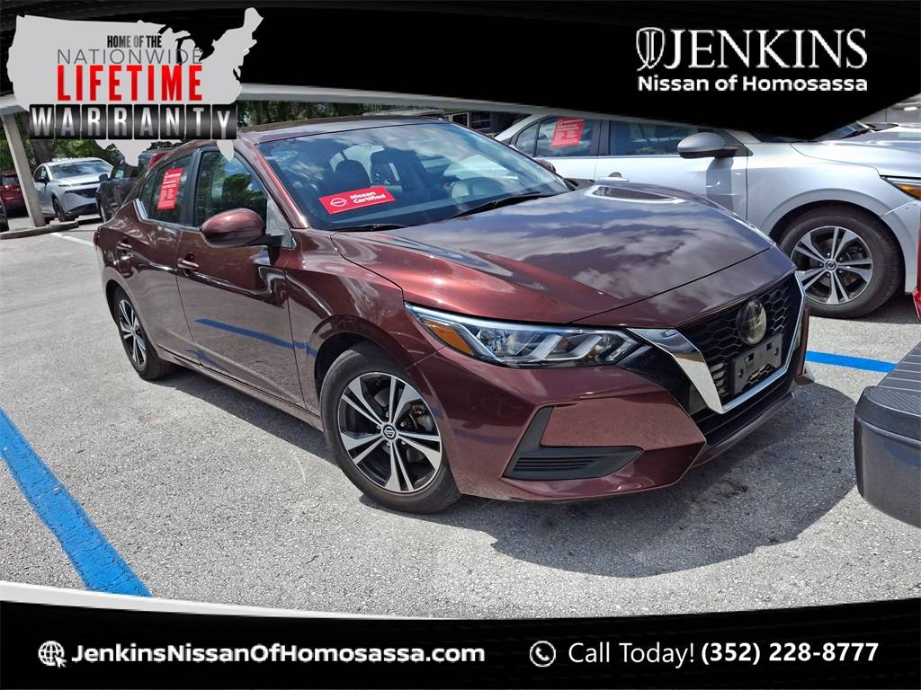 2021 Nissan Sentra SV — Sedan — 51,958 mi — Homosassa, FL