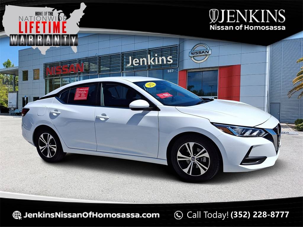 2022 Nissan Sentra SV — Sedan — 52,419 mi — Homosassa, FL