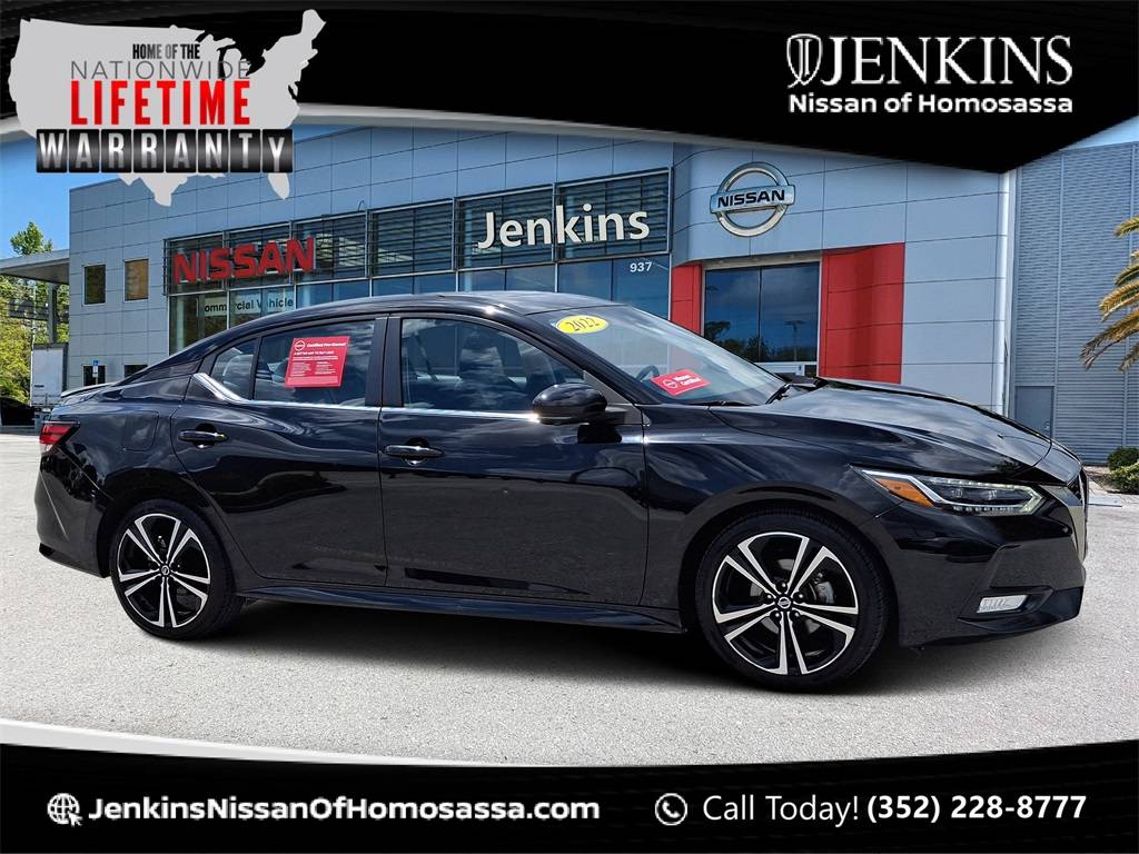 2022 Nissan Sentra SR — Sedan — 54,998 mi — Homosassa, FL
