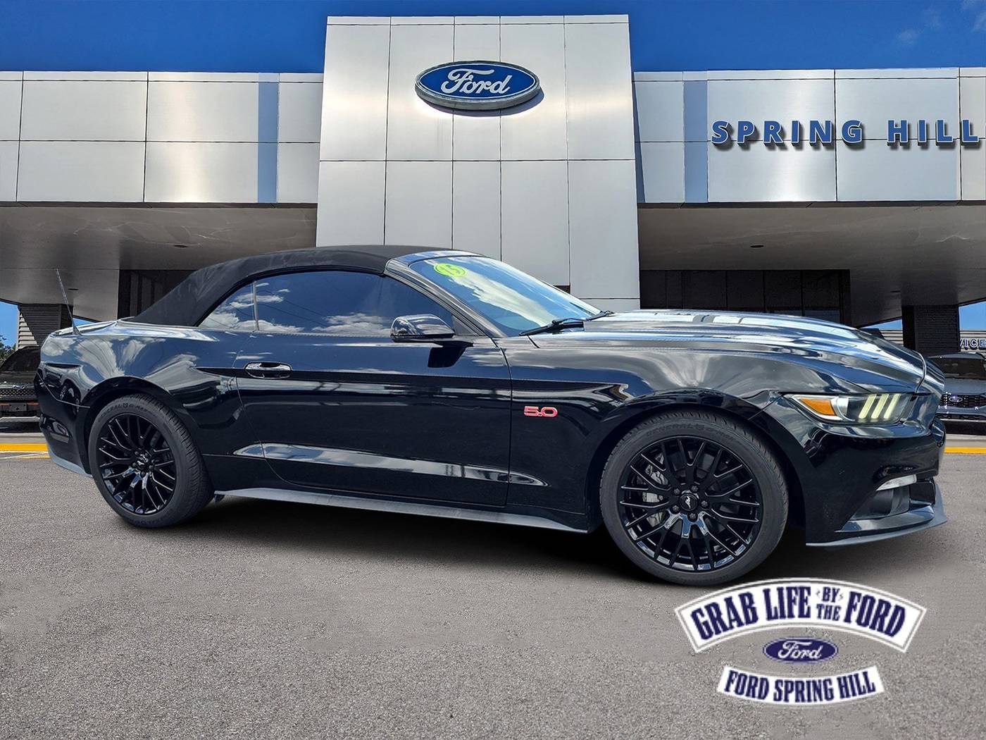 2015 Ford Mustang GT Premium — Convertible — 77,206 mi — Spring Hill, FL