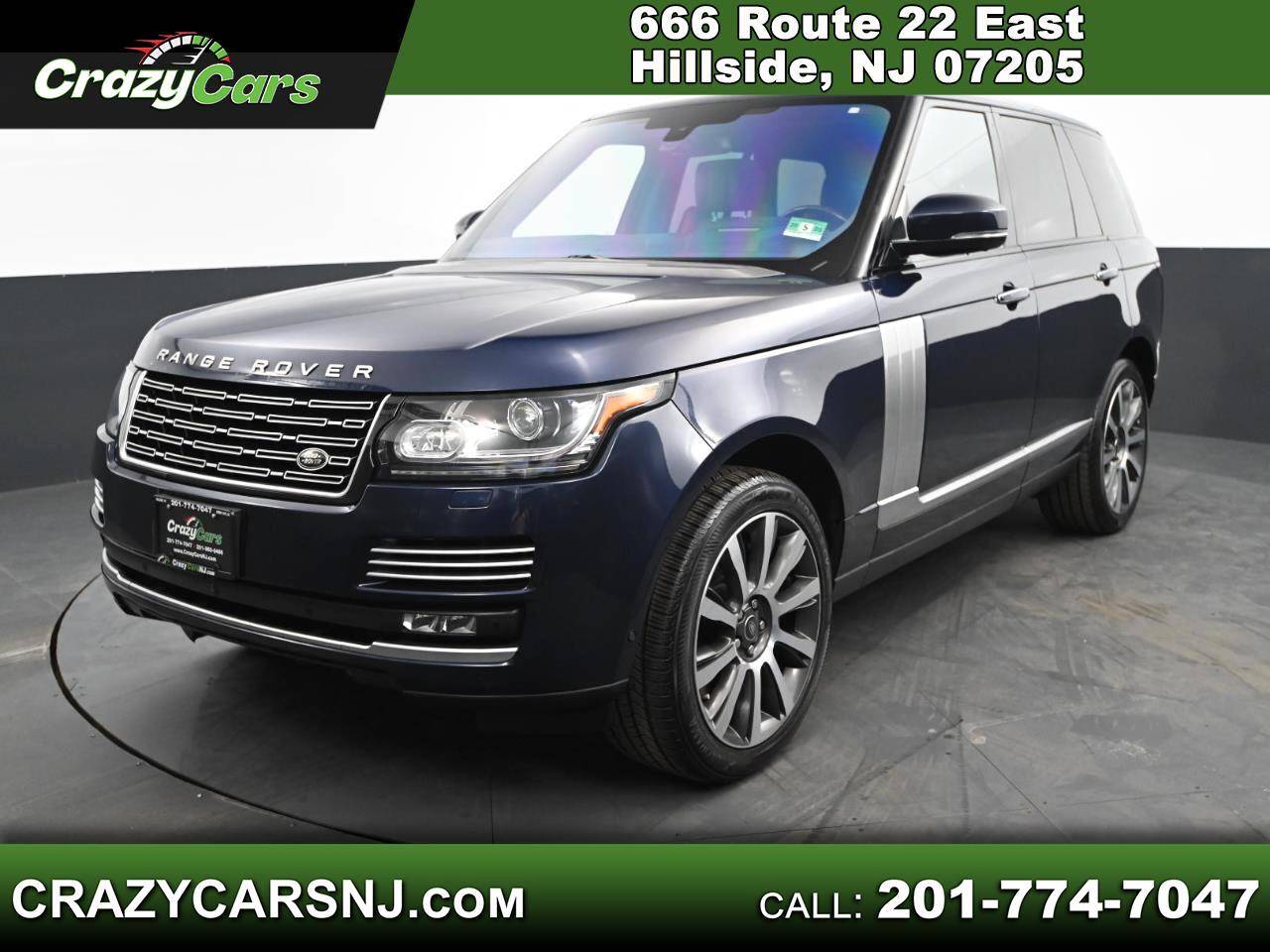 2016 Land Rover Range Rover Autobiography — SUV — 97,693 mi — Hillside, NJ