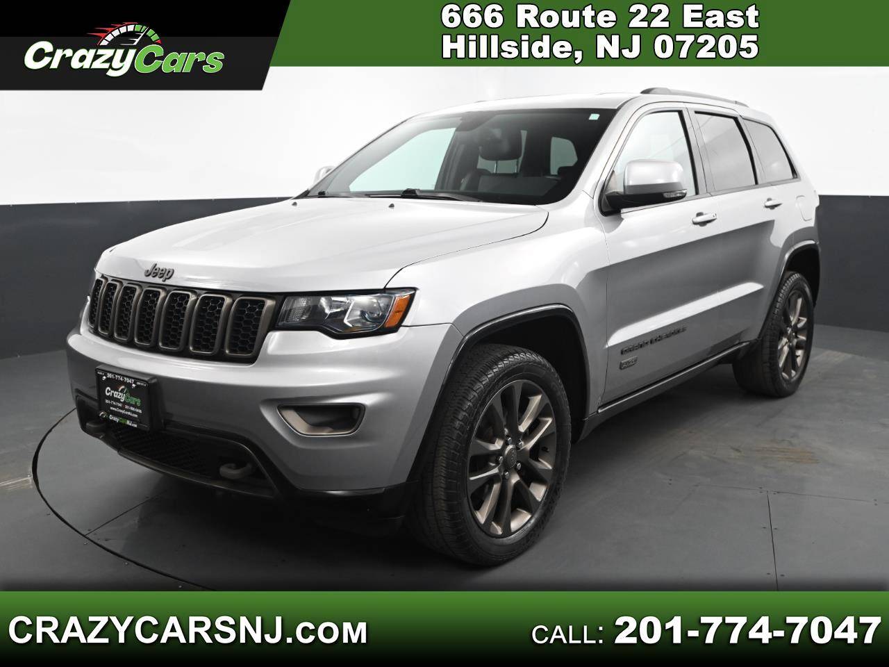 2016 Jeep Grand Cherokee Limited Anniversary — SUV — 75,199 mi — Hillside, NJ