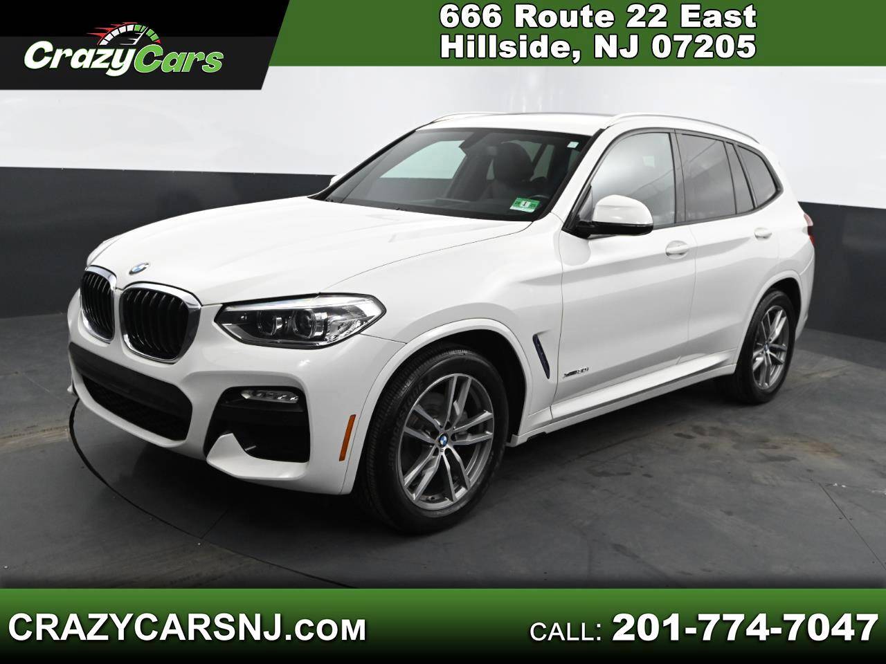 2018 BMW X3 30i — SUV — 77,960 mi — Hillside, NJ