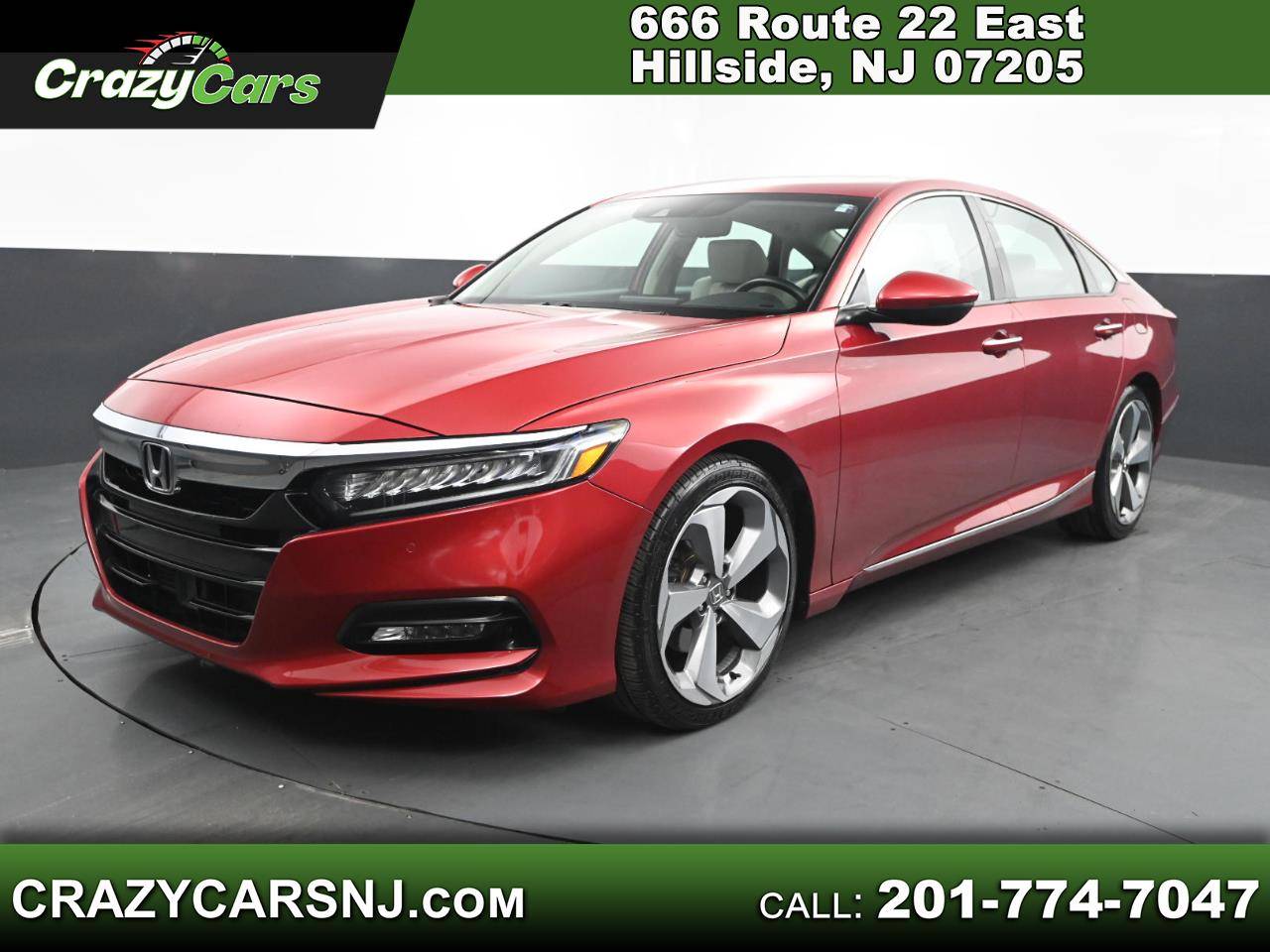 2018 Honda Accord Touring — Sedan — 55,618 mi — Hillside, NJ