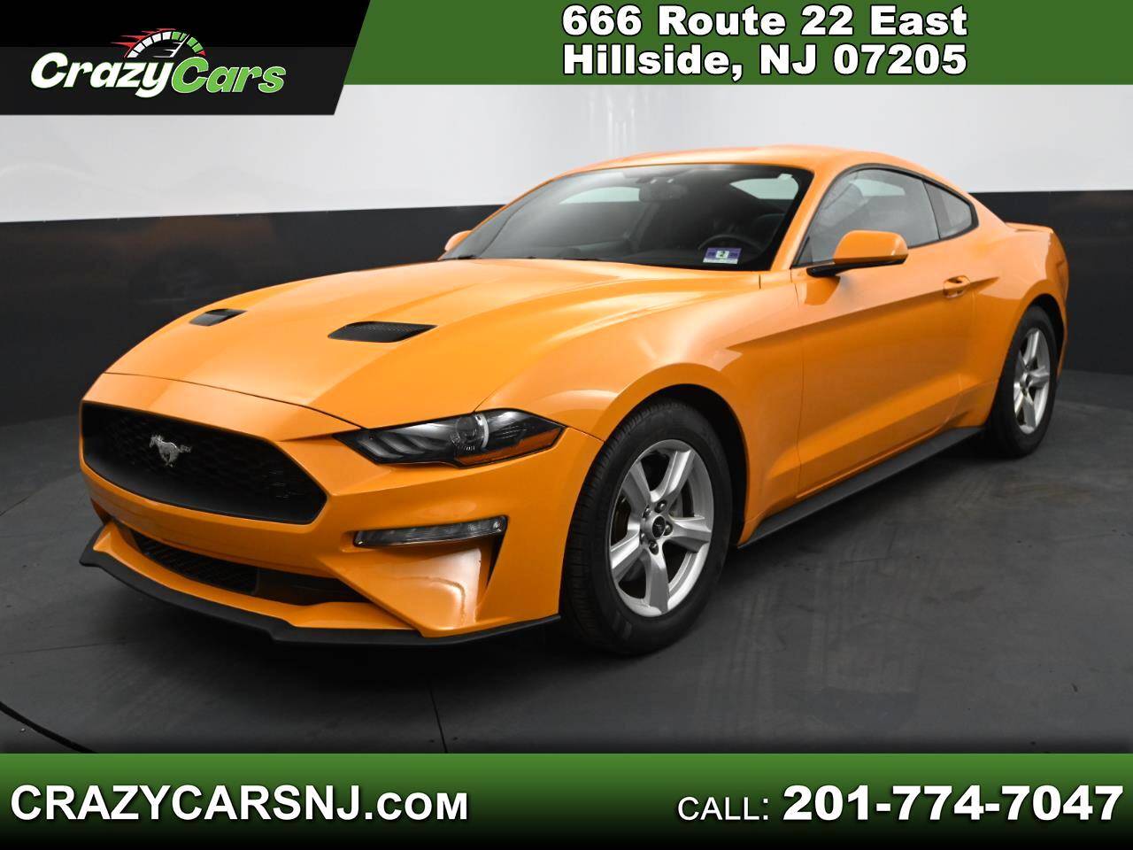 2019 Ford Mustang EcoBoost — Coupe — 65,073 mi — Hillside, NJ