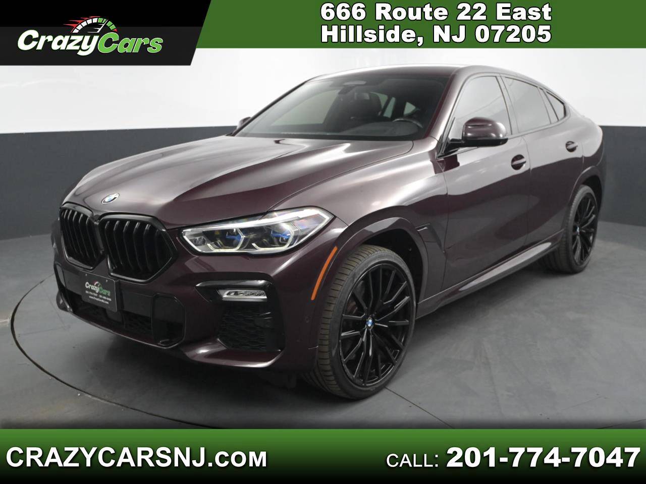 2021 BMW X6 M50i — SUV — 75,435 mi — Hillside, NJ