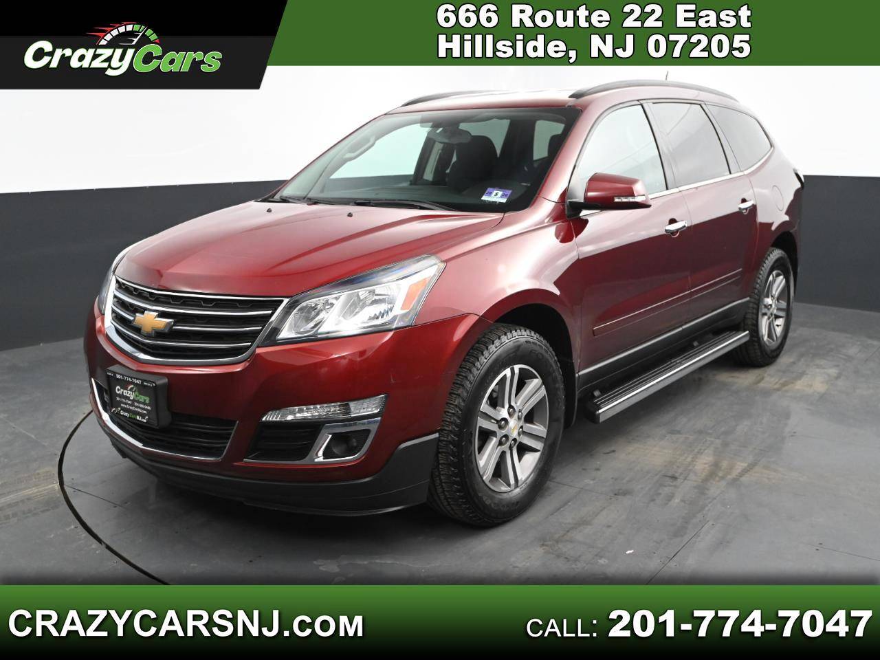 2017 Chevrolet Traverse LT — SUV — 85,351 mi — Hillside, NJ