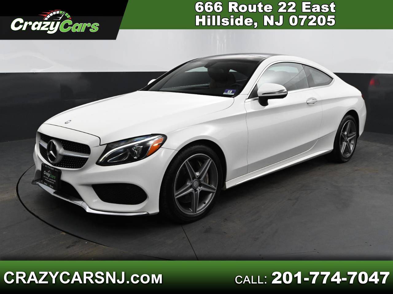 2017 Mercedes-Benz C-Class C 300 — Coupe — 93,690 mi — Hillside, NJ