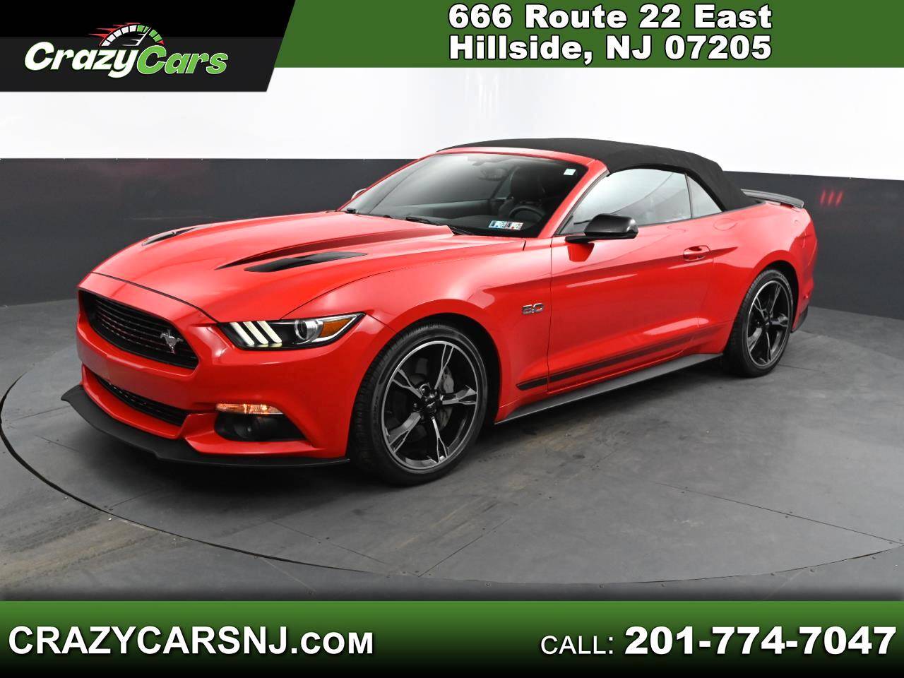 2017 Ford Mustang GT Premium — Convertible — 35,170 mi — Hillside, NJ