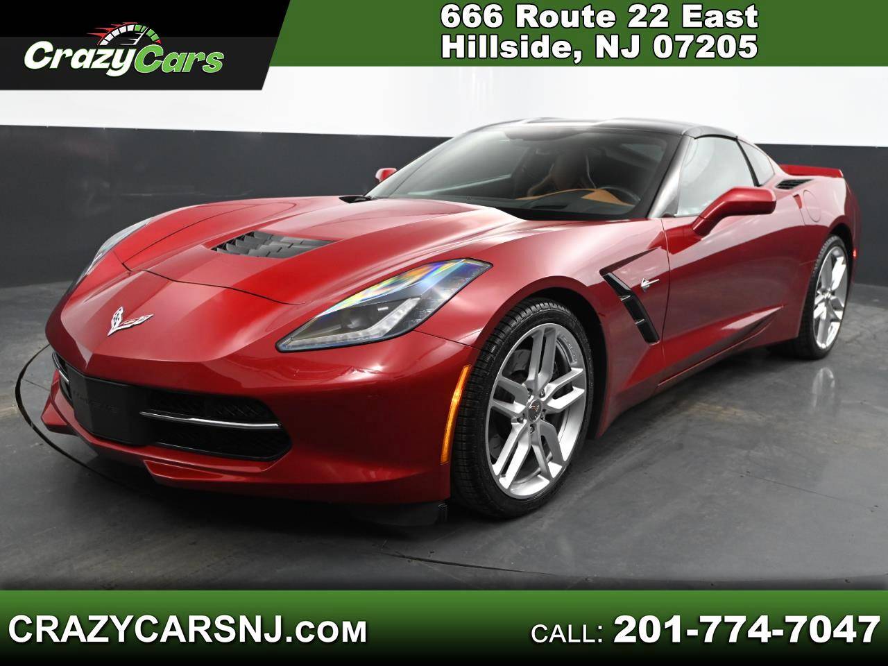 2015 Chevrolet Corvette Z51 3LT — Coupe — 34,988 mi — Hillside, NJ