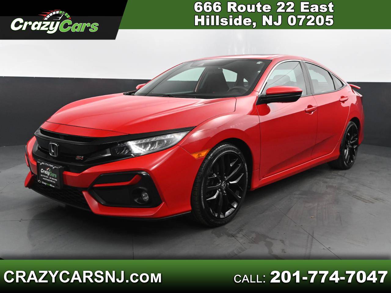 2020 Honda Civic Si — Sedan — 68,085 mi — Hillside, NJ