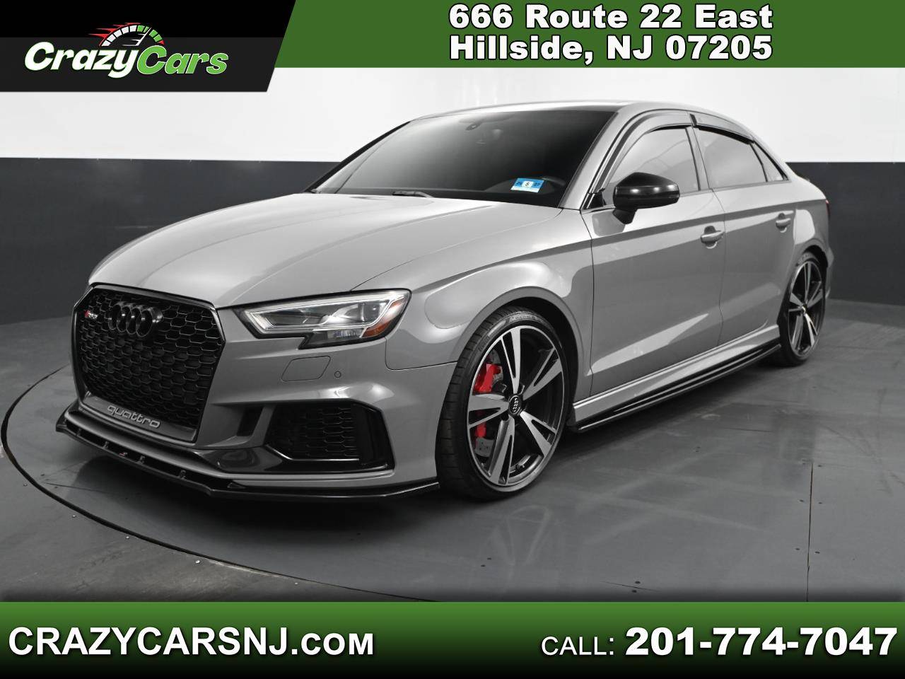 2019 Audi RS 3 Standard — Sedan — 66,591 mi — Hillside, NJ
