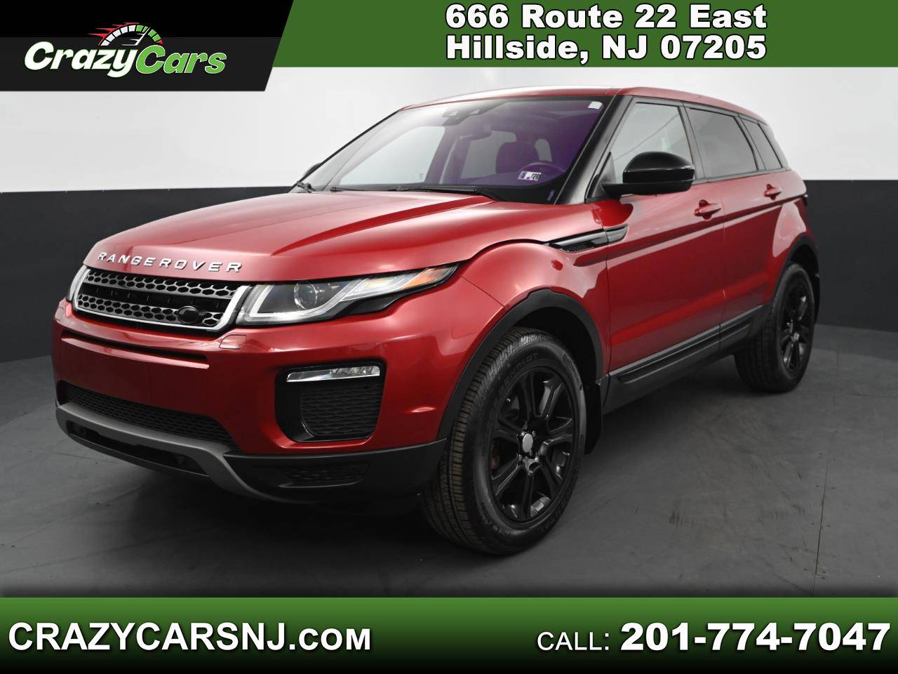 2018 Land Rover Range Rover Evoque SE — SUV — 75,933 mi — Hillside, NJ