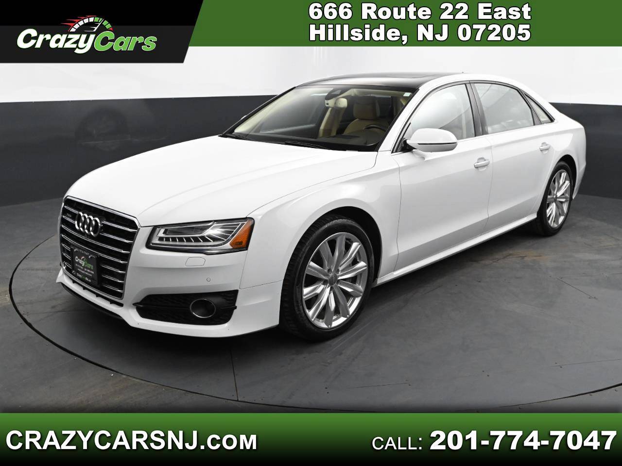 2017 Audi A8 4.0T — Sedan — 83,253 mi — Hillside, NJ