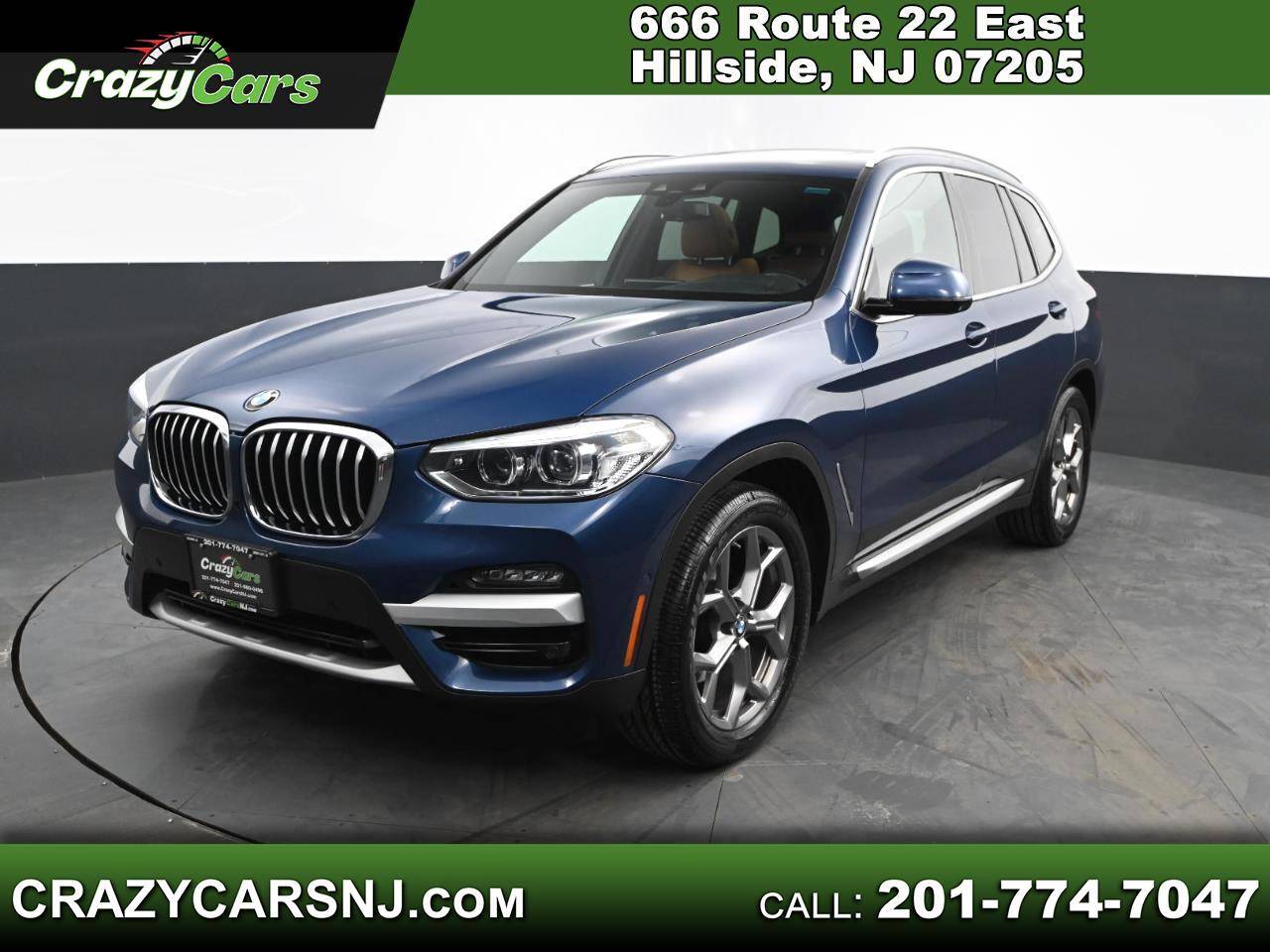 2021 BMW X3 30i — SUV — 85,636 mi — Hillside, NJ