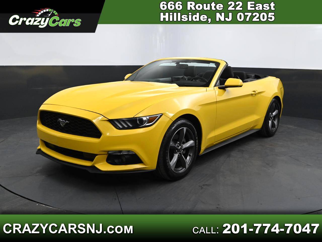 2016 Ford Mustang V6 — Convertible — 94,289 mi — Hillside, NJ