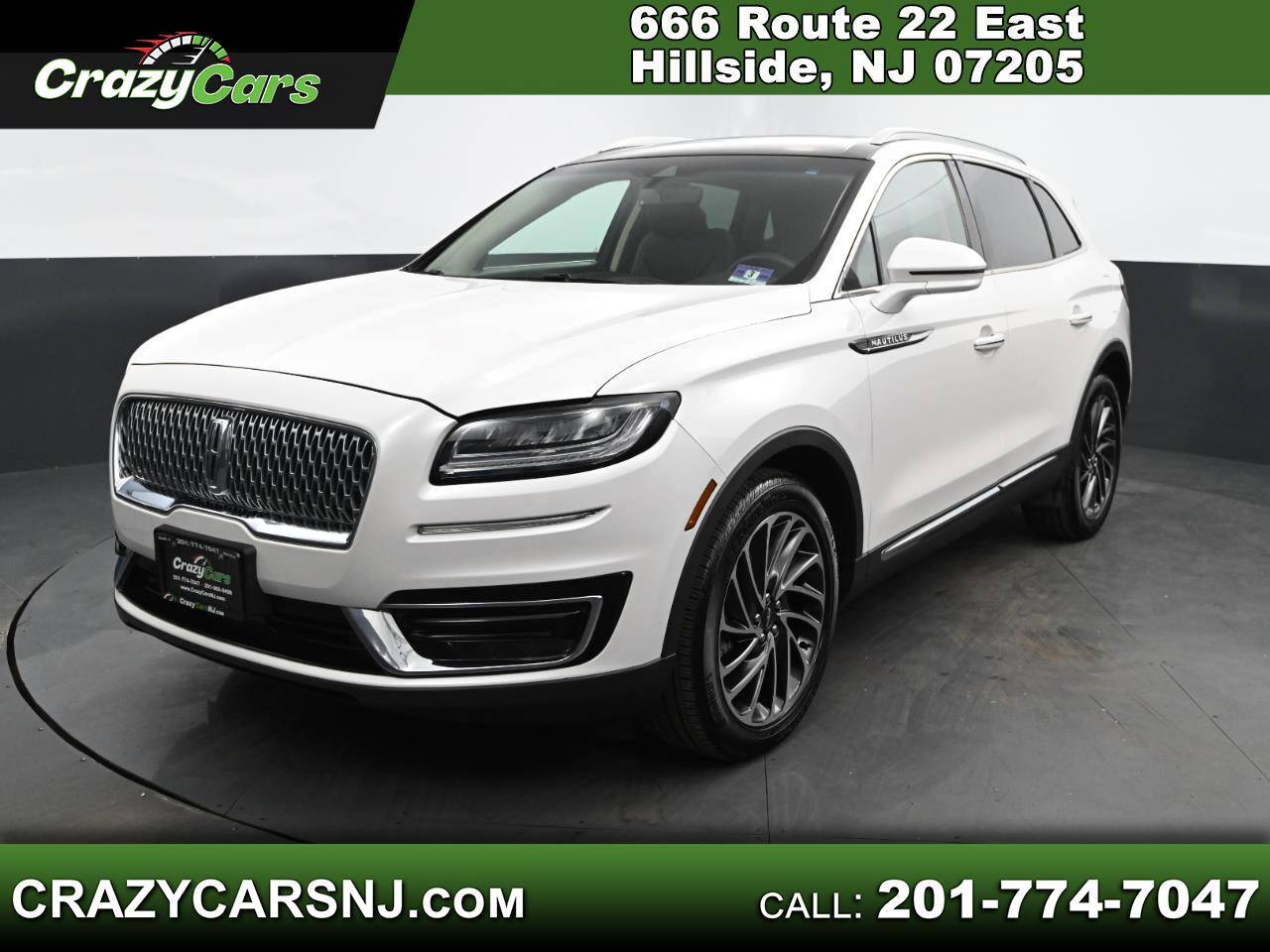 2019 Lincoln Nautilus Reserve — SUV — 66,196 mi — Hillside, NJ