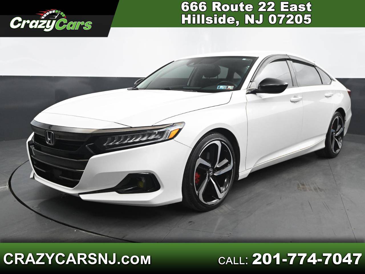2021 Honda Accord Sport SE — Sedan — 63,281 mi — Hillside, NJ