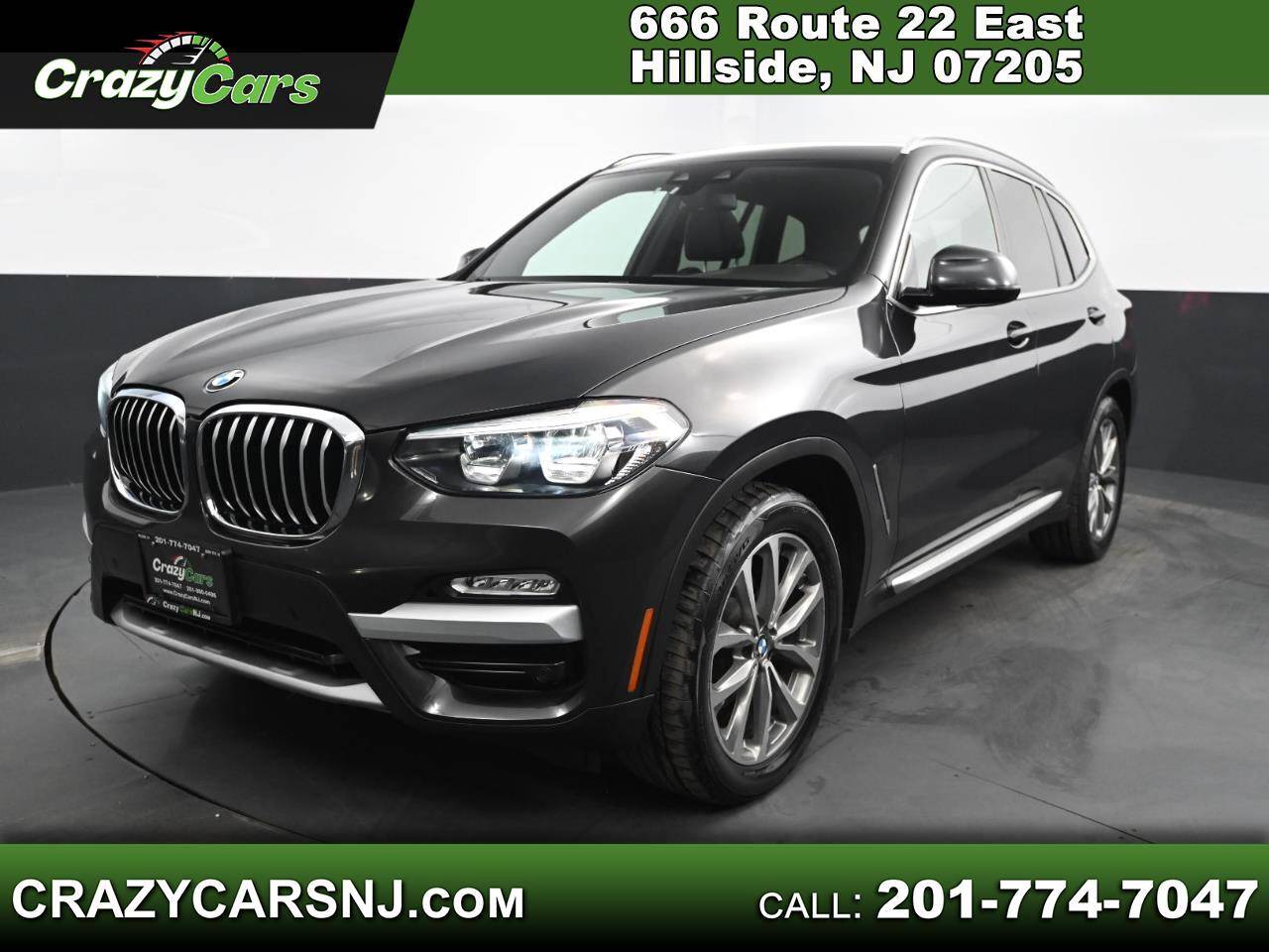 2019 BMW X3 30i — SUV — 88,205 mi — Hillside, NJ