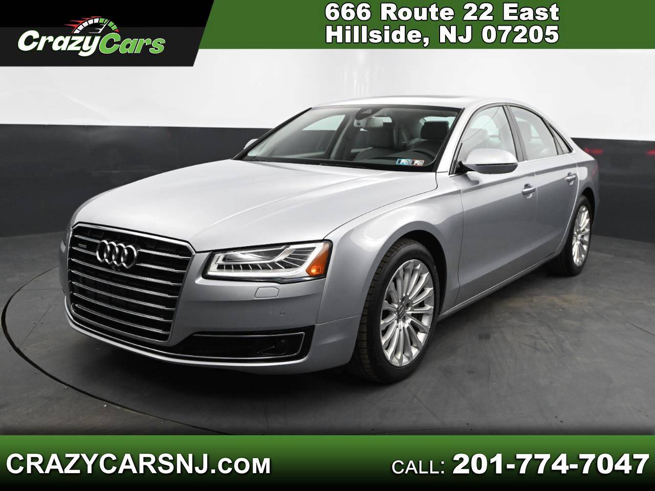2015 Audi A8 4.0T — Sedan — 62,643 mi — Hillside, NJ