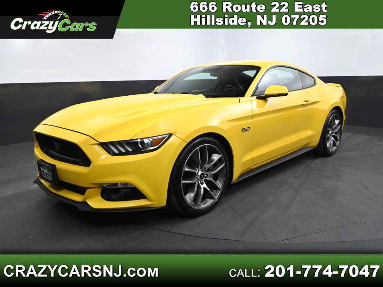 2016 Ford Mustang GT Premium — Coupe — 87,838 mi — Hillside, NJ