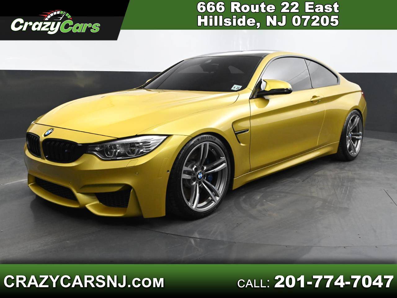 2015 BMW M4 Standard — Coupe — 46,236 mi — Hillside, NJ