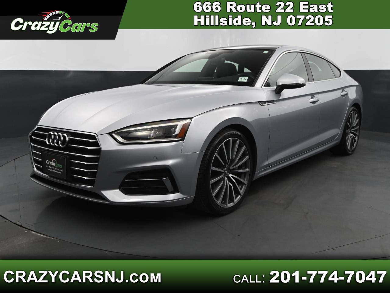 2019 Audi A5 Premium Plus — Hatchback — 70,790 mi — Hillside, NJ