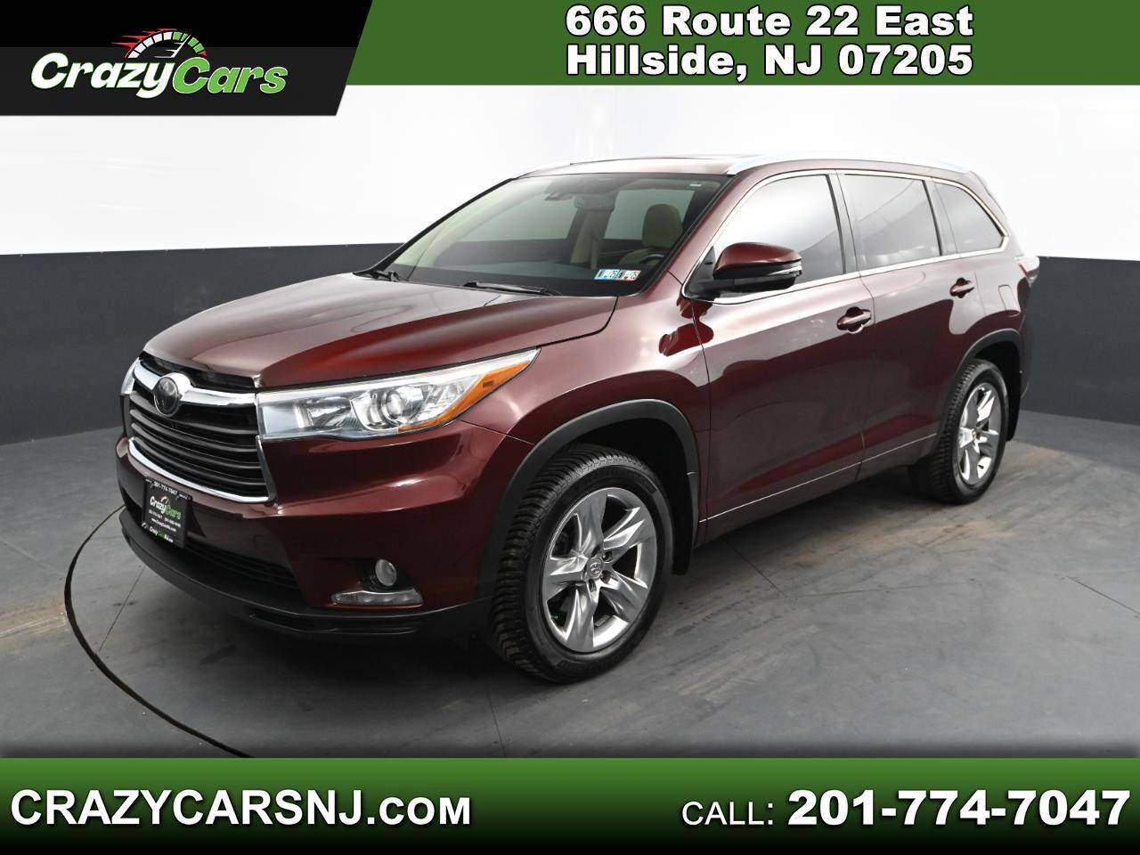 2014 Toyota Highlander Limited — SUV — 98,261 mi — Hillside, NJ