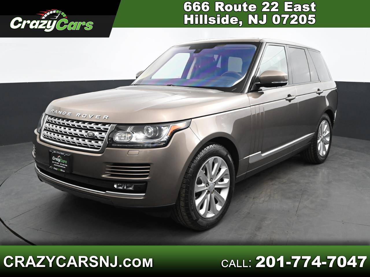 2016 Land Rover Range Rover HSE — SUV — 74,057 mi — Hillside, NJ