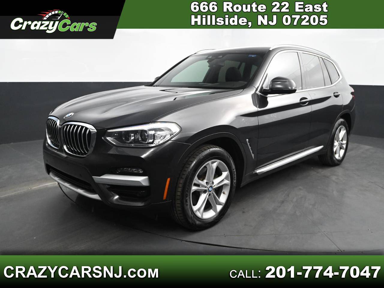 2020 BMW X3 30i — SUV — 88,328 mi — Hillside, NJ