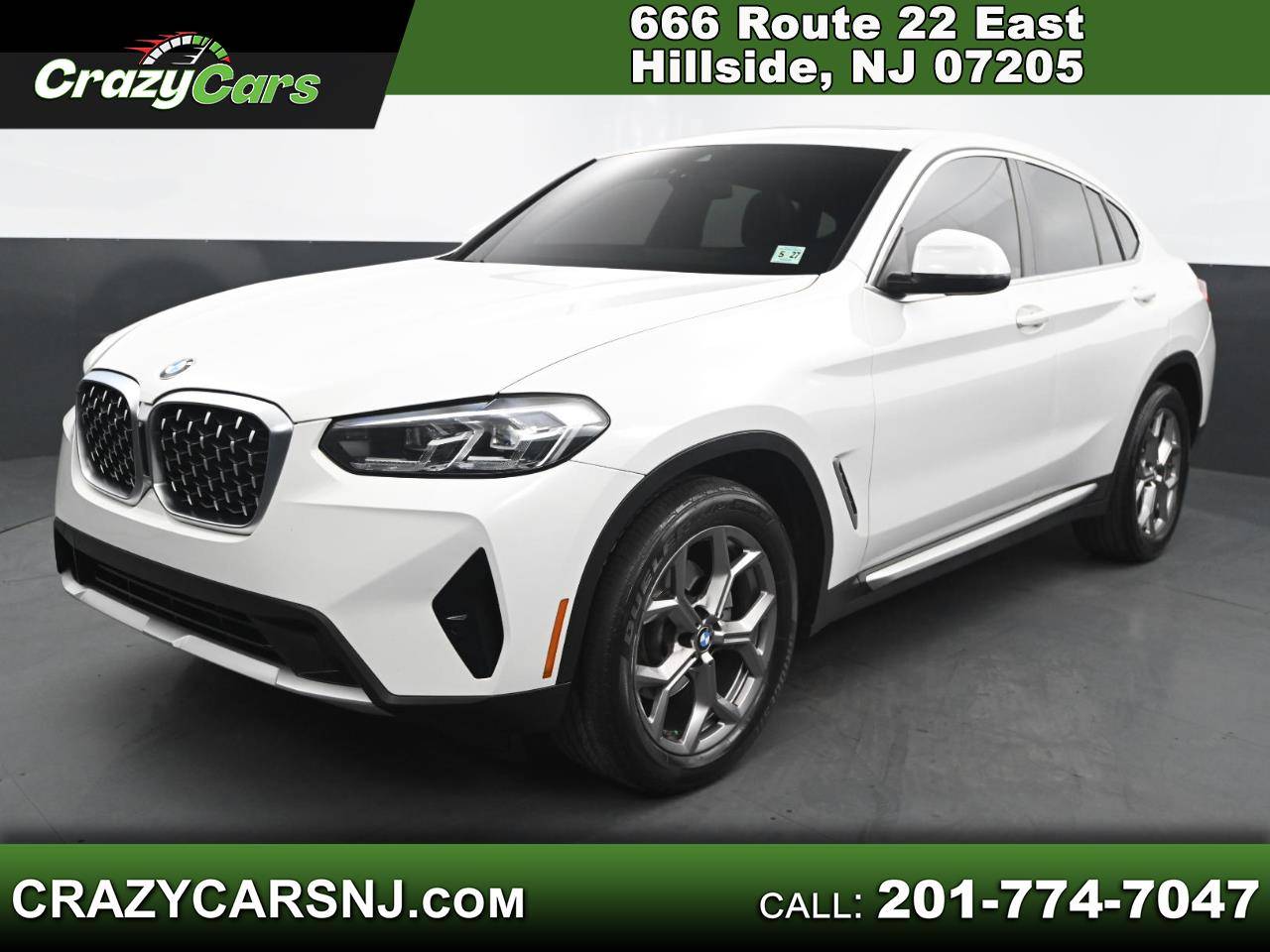 2022 BMW X4 30i — SUV — 77,326 mi — Hillside, NJ