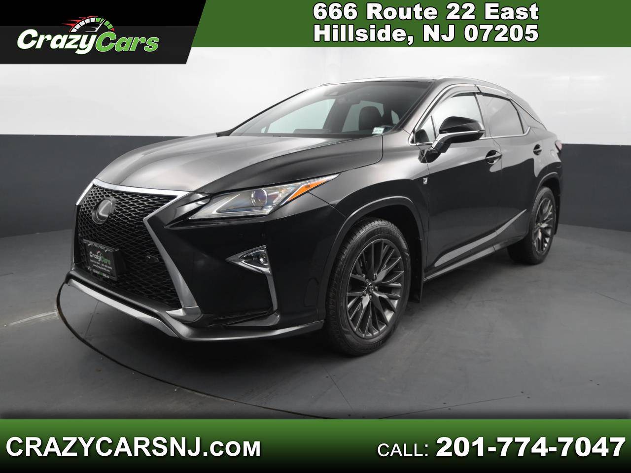 2016 Lexus RX RX 350 F Sport — SUV — 93,651 mi — Hillside, NJ
