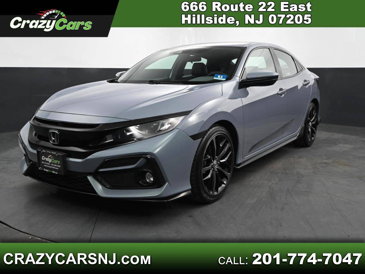 2020 Honda Civic Sport — Hatchback — 68,046 mi — Hillside, NJ