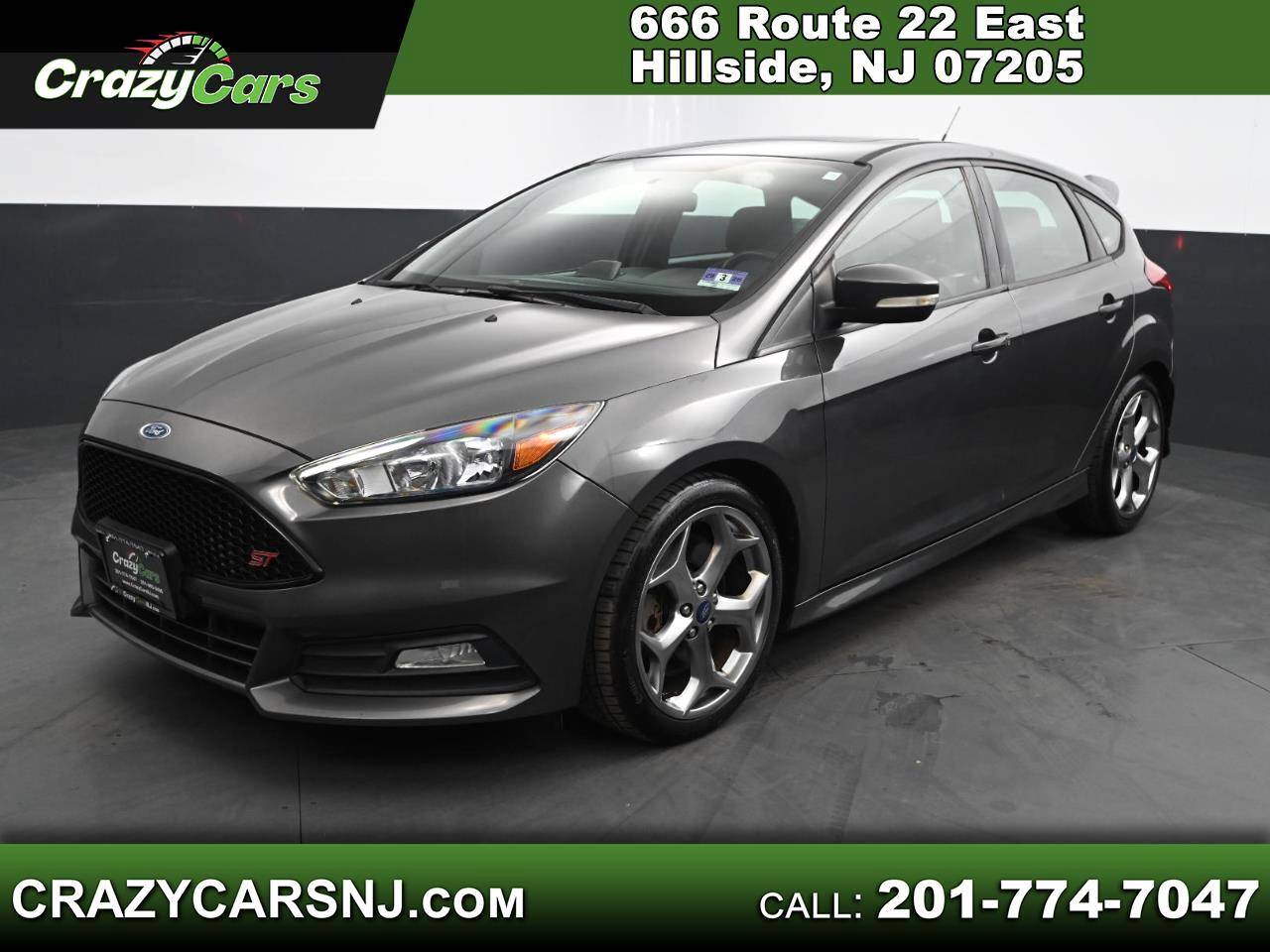 2015 Ford Focus ST — Hatchback — 87,402 mi — Hillside, NJ