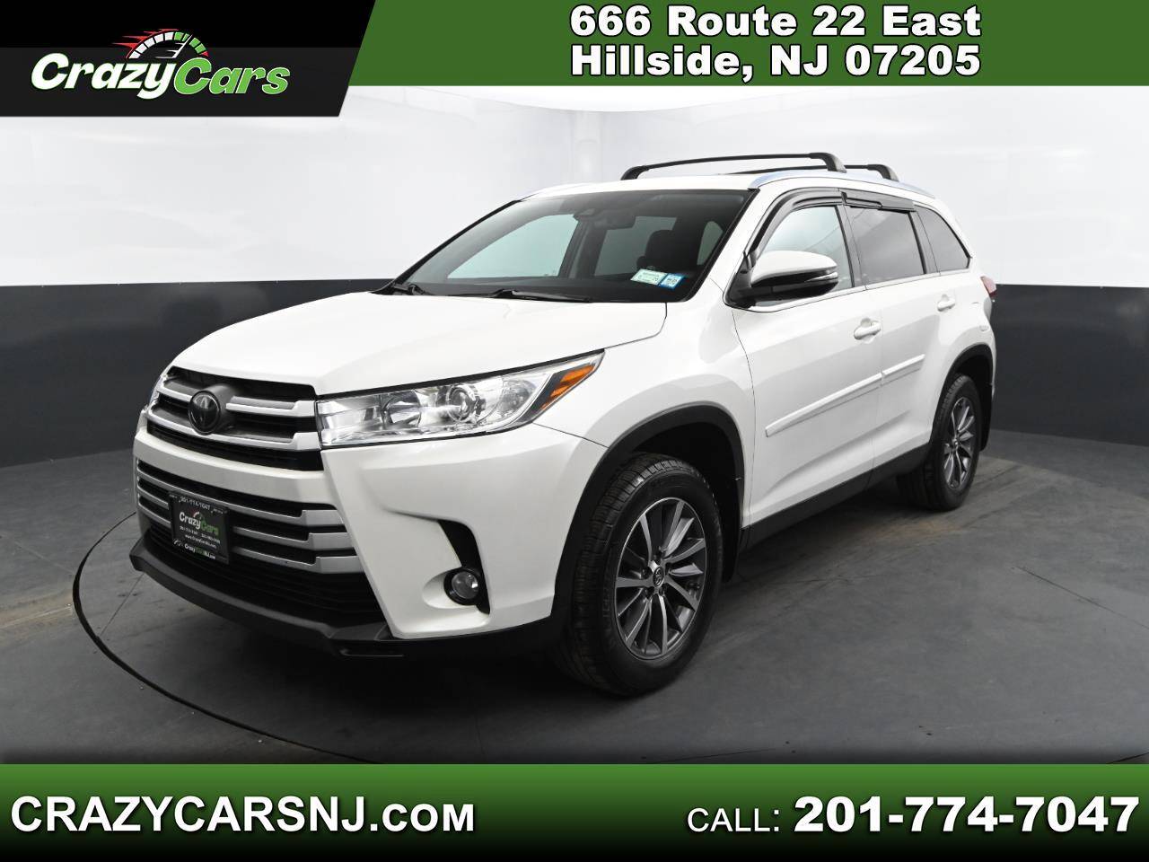 2019 Toyota Highlander XLE — SUV — 55,113 mi — Hillside, NJ