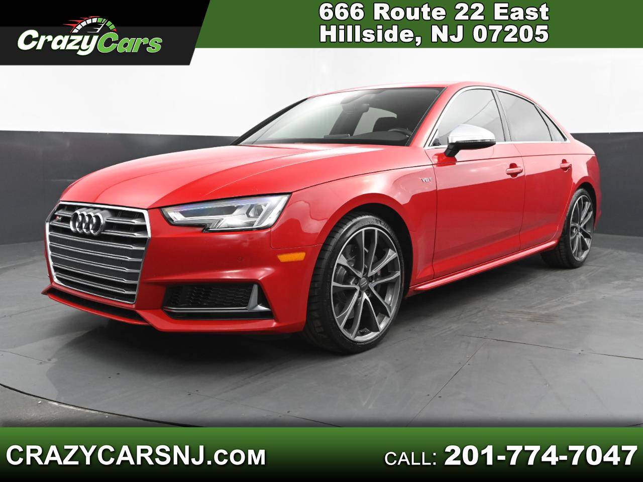 2018 Audi S4 Premium Plus — Sedan — 68,133 mi — Hillside, NJ