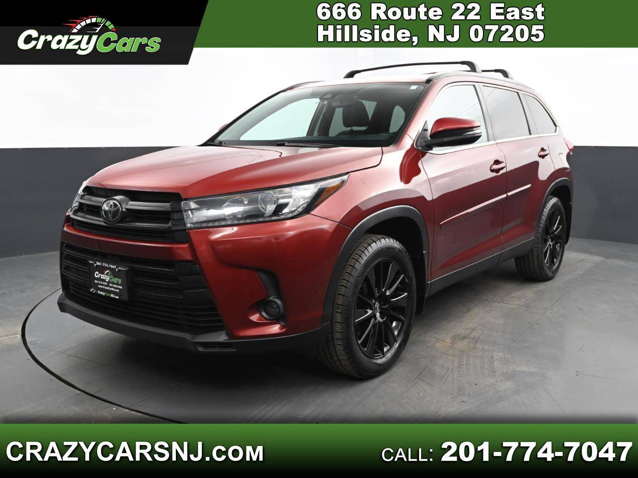 2019 Toyota Highlander SE V6 — SUV — 94,615 mi — Hillside, NJ