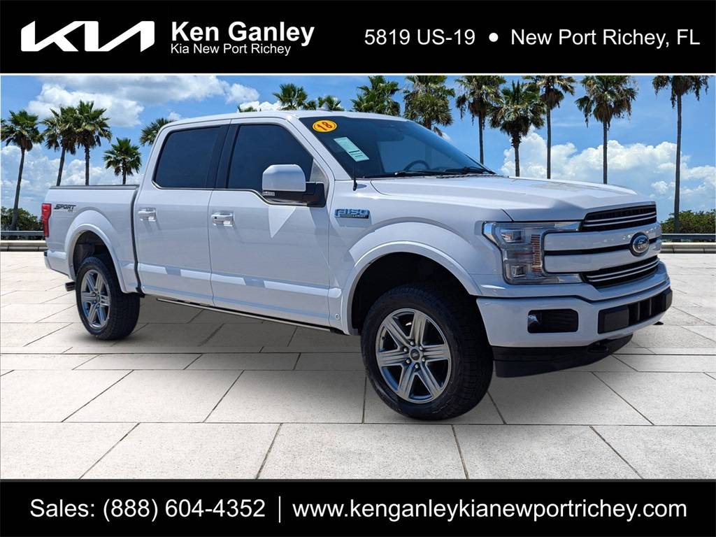 2018 Ford F-150 Lariat — Pickup Truck — 107,991 mi — New Port Richey, FL