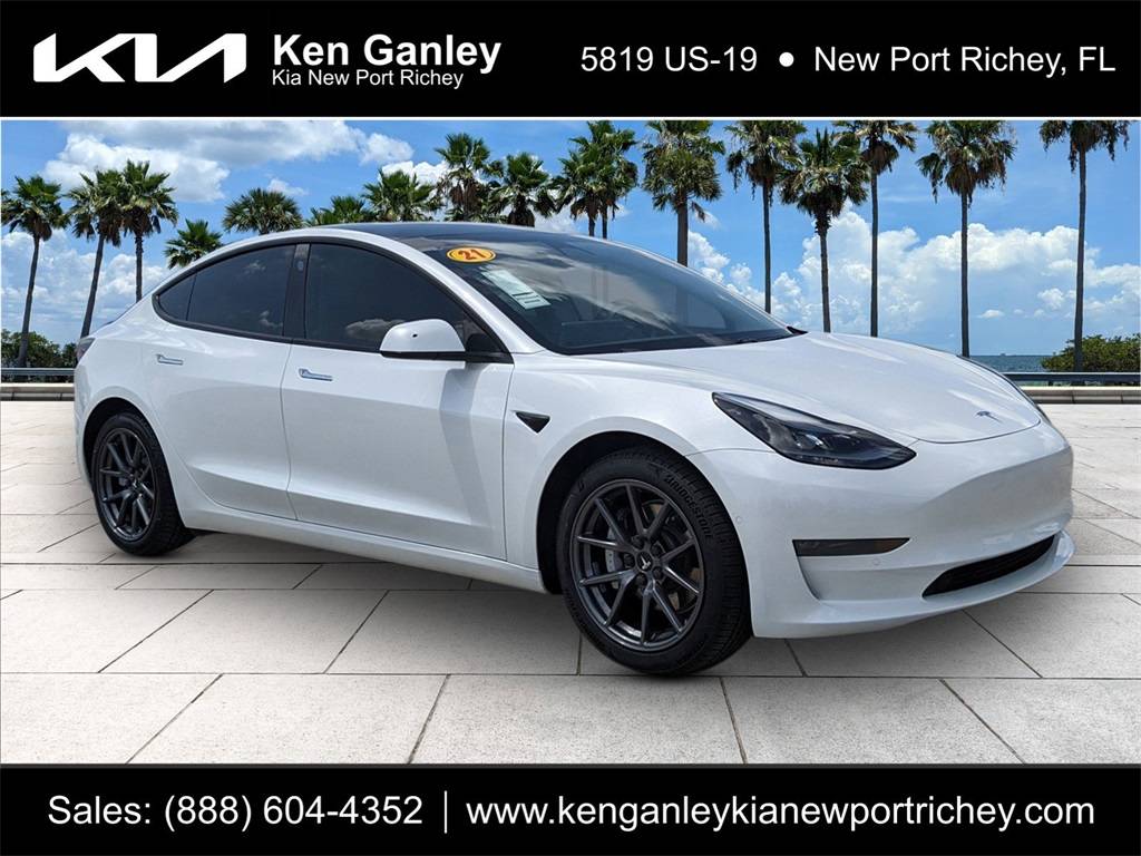 2021 Tesla Model 3 Long Range — Sedan — 104,000 mi — New Port Richey, FL