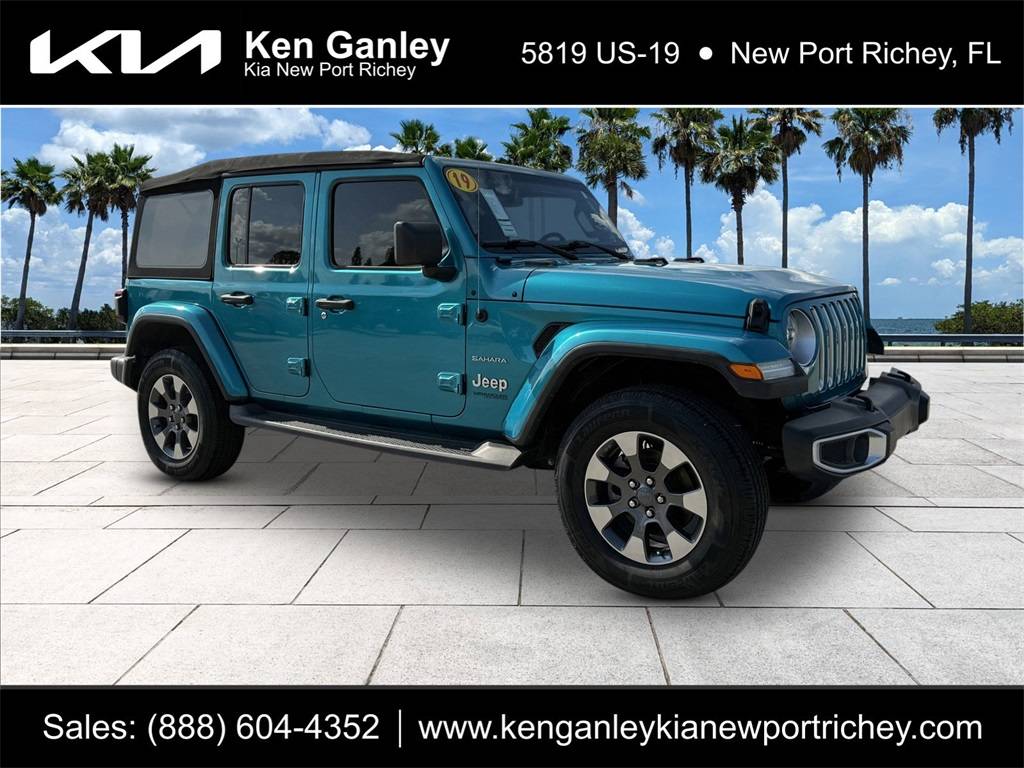 2019 Jeep Wrangler Sahara — SUV — 67,663 mi — New Port Richey, FL