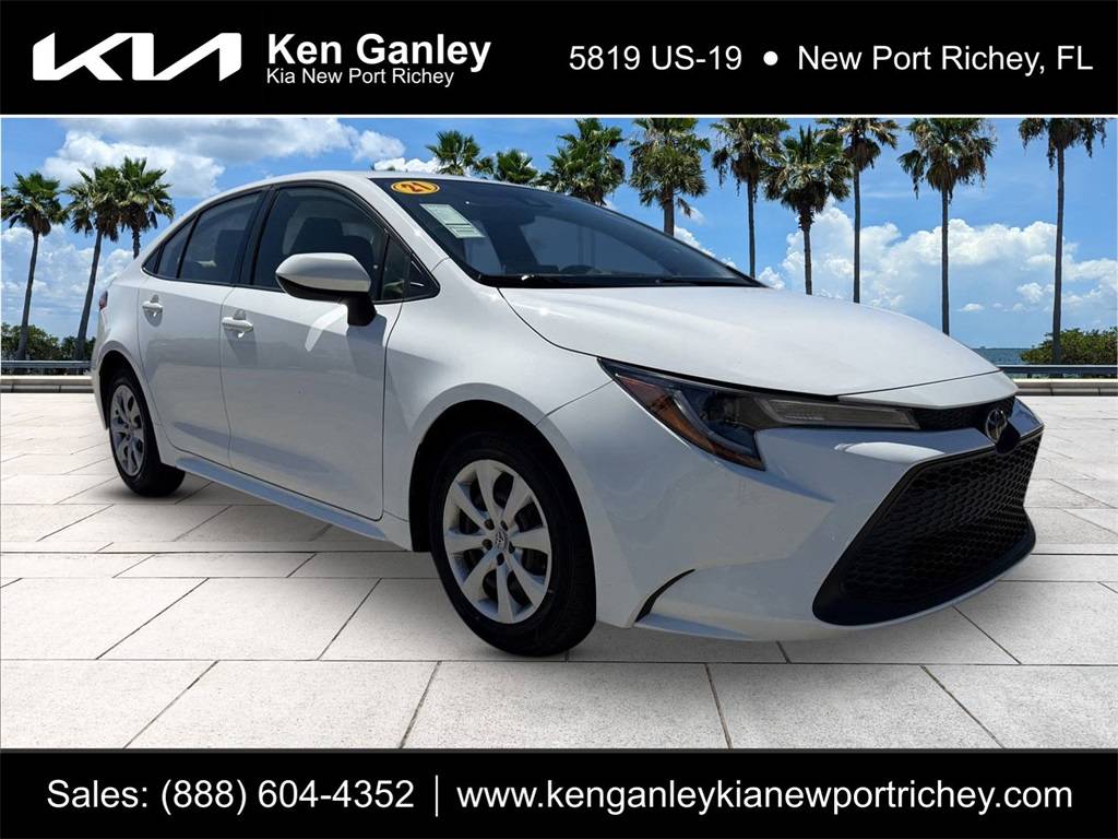 2021 Toyota Corolla LE — Sedan — 53,022 mi — New Port Richey, FL