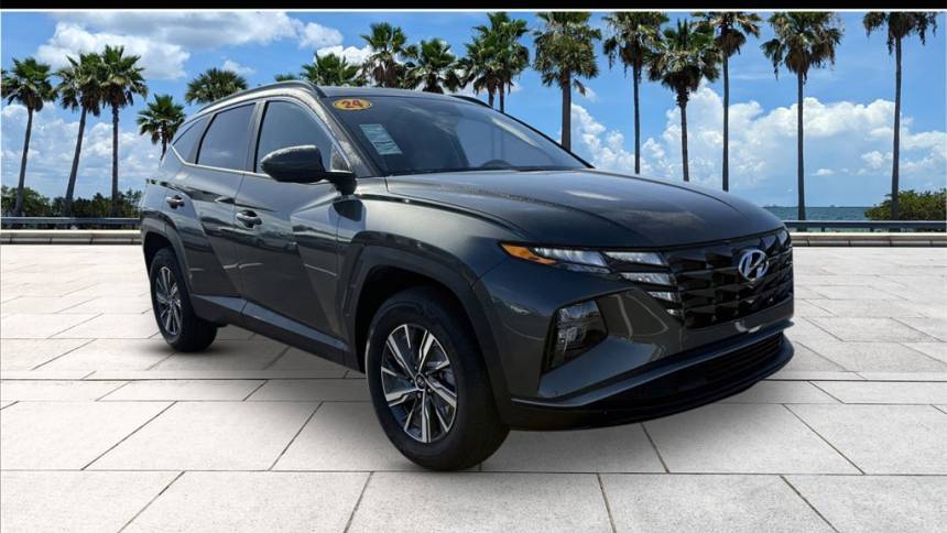 2024 Hyundai Tucson Hybrid Blue — SUV — 1,605 mi — New Port Richey, FL
