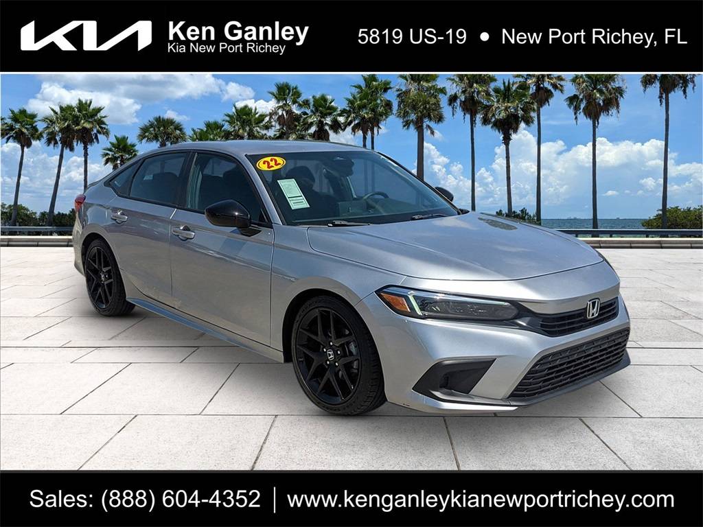 2022 Honda Civic Sport — Sedan — 30,562 mi — New Port Richey, FL