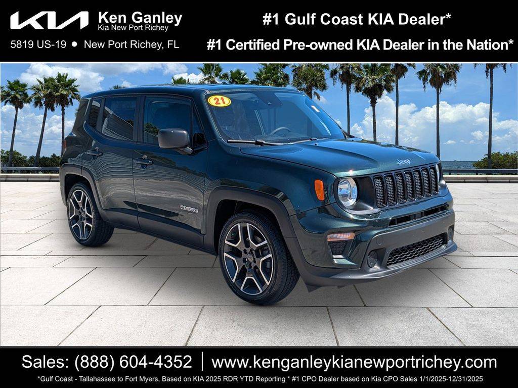 2021 Jeep Renegade Jeepster — SUV — 62,726 mi — New Port Richey, FL