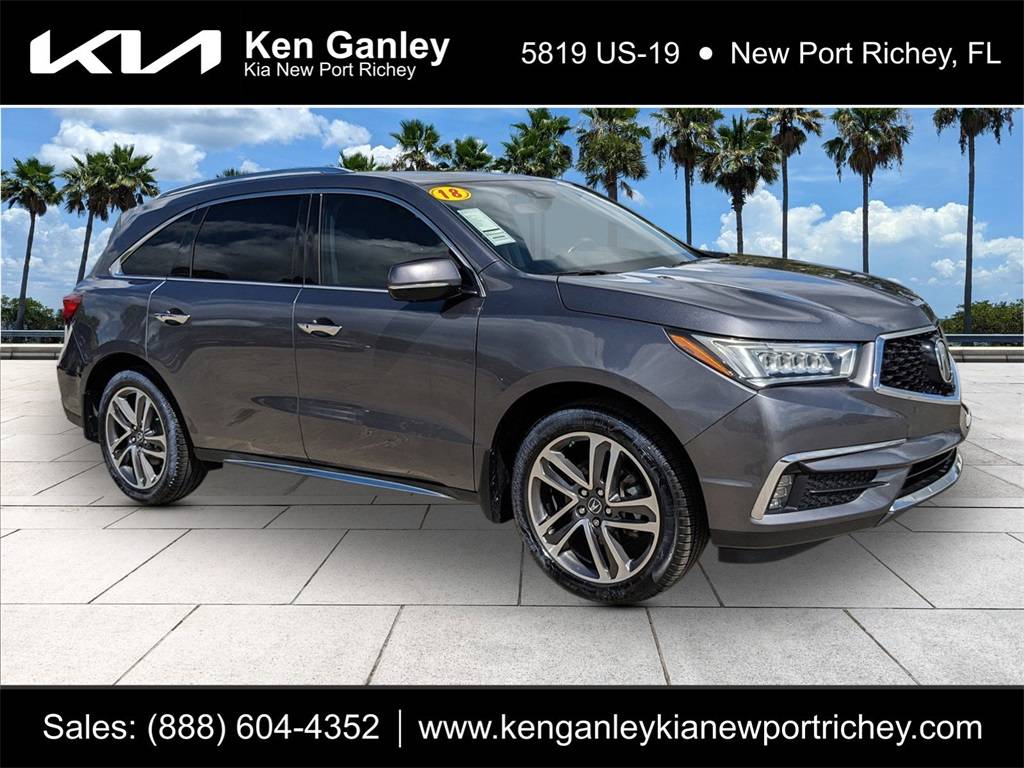 2018 Acura MDX Advance Package — SUV — 63,147 mi — New Port Richey, FL