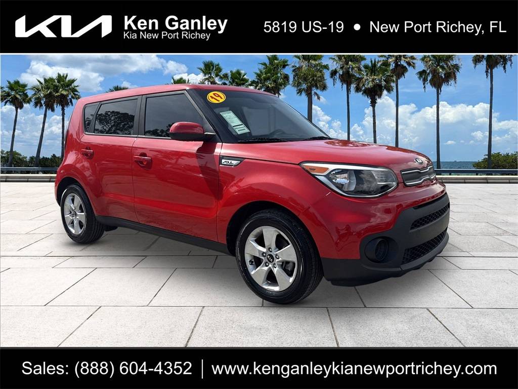 2019 Kia Soul Base — Hatchback — 68,334 mi — New Port Richey, FL