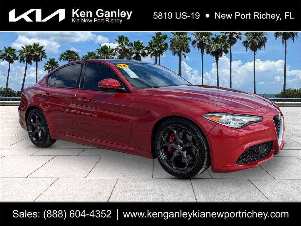 2018 Alfa Romeo Giulia Ti Sport — Sedan — 18,421 mi — New Port Richey, FL