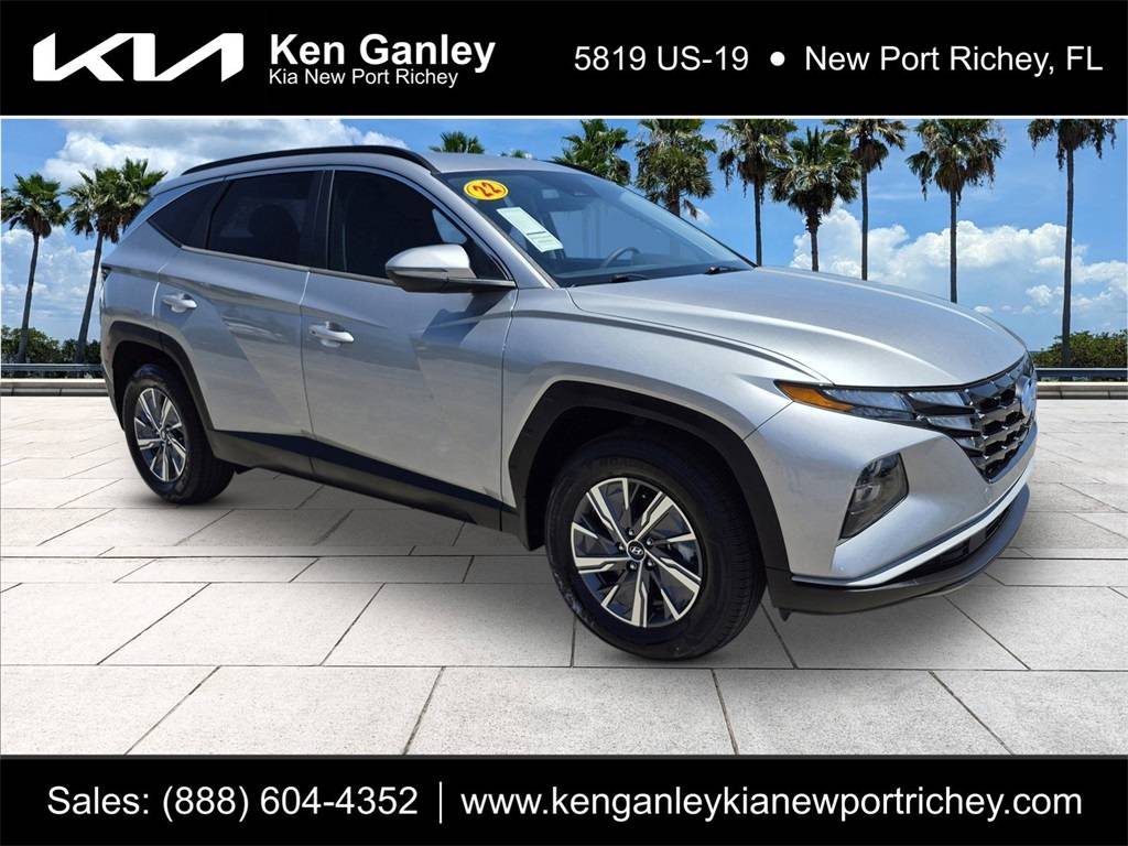 2022 Hyundai Tucson Hybrid Blue — SUV — 21,760 mi — New Port Richey, FL