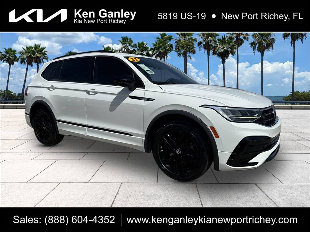 2022 Volkswagen Tiguan SE R-Line Black — SUV — 58,176 mi — New Port Richey, FL